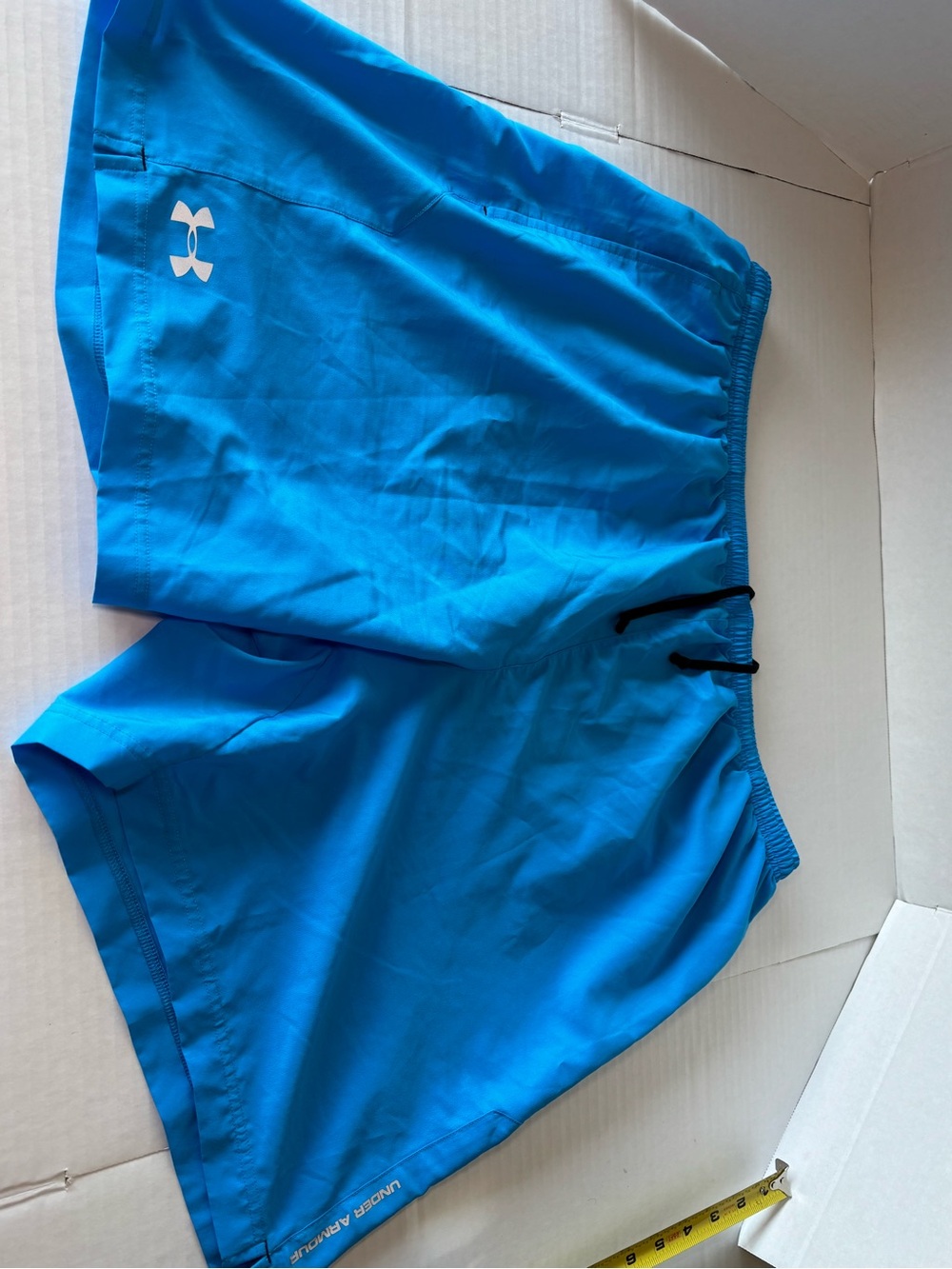 Under Armour Electric Blue Mens Athletic Shorts